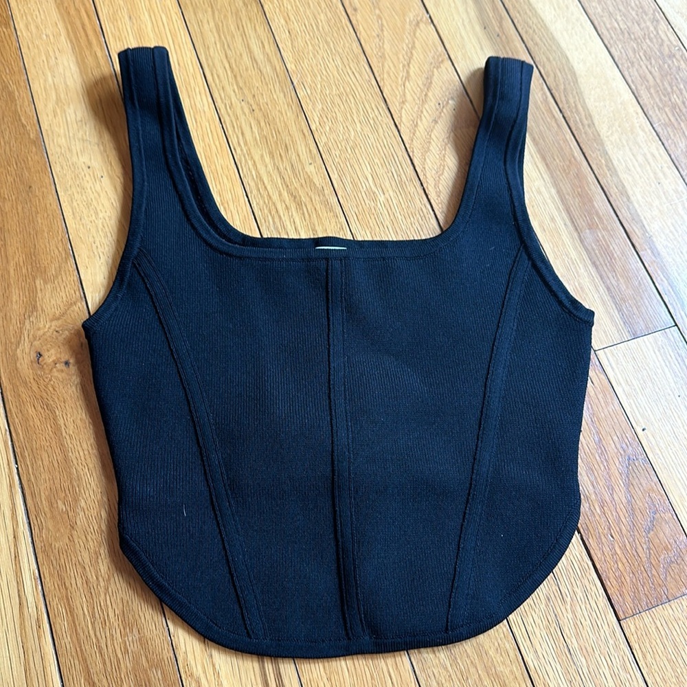 Babaton Black Tank Top